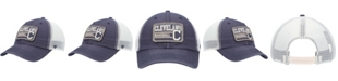 '47 Brand Men's Navy, Natural Cleveland Indians Off Ramp Clean Up Trucker Adjustable Hat